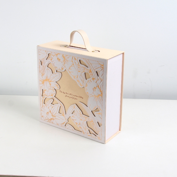 Book-Shaped Gift Box with Handle