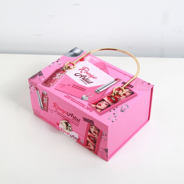 Pink Suitcase-Style Lipstick Gift Box