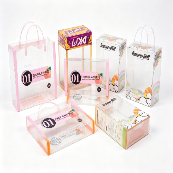 Colored plastic box