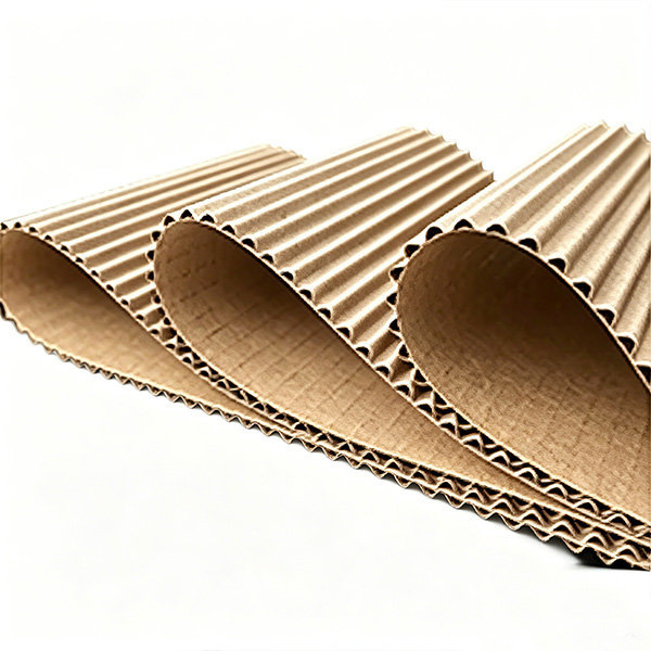 Double-layer corrugated cardboard